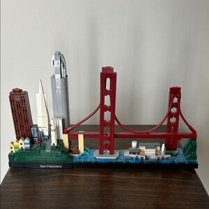San Francisco Skyline Lego Set